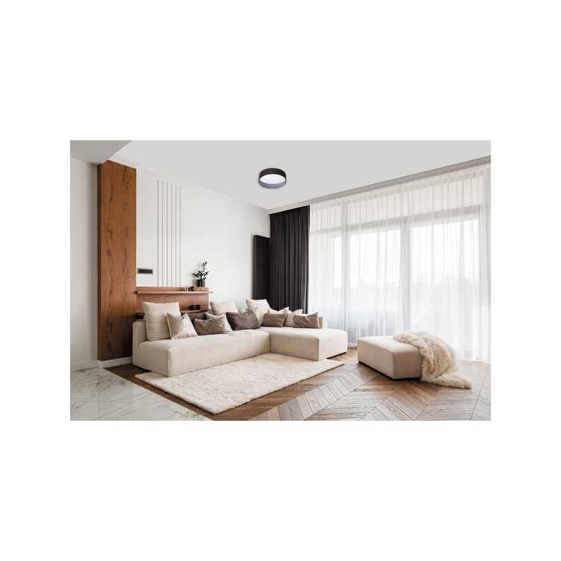 https://design-led.fr/ Plafonnier LED RIFA 17.5W Ø 400mm 4000K noir/blanc 44,50&nbsp;€ 44,50&nbsp;€ 36462