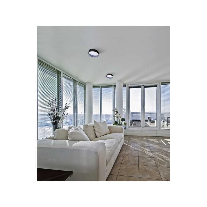 https://design-led.fr/ Plafonnier LED RIFA 17.5W Ø 400mm 3000K noir/blanc 44,50&nbsp;€ 44,50&nbsp;€ 36463