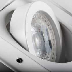 https://design-led.fr/ Support plafond ALREN-R orientable carré 99x99 mm blanc 9,20&nbsp;€ 9,20&nbsp;€ 26758