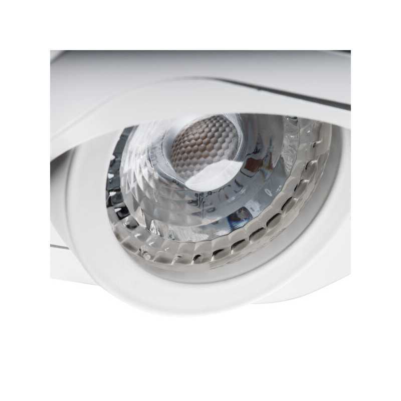 https://design-led.fr/ Support plafond ALREN-R orientable carré 99x99 mm blanc 9,20&nbsp;€ 9,20&nbsp;€ 26758