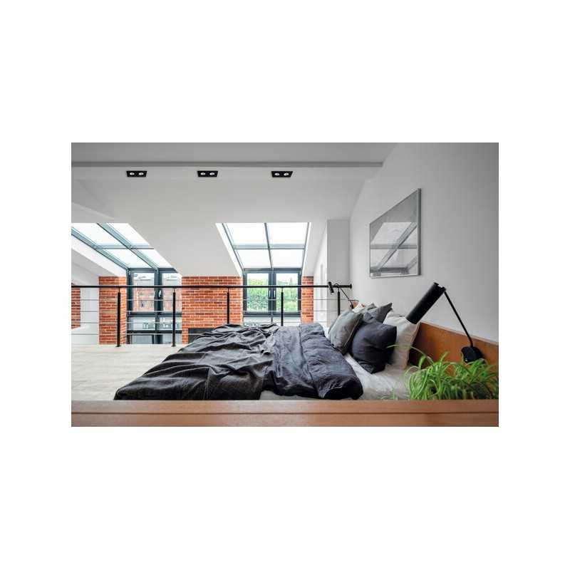https://design-led.fr/ Support plafond SEIDY 170x90 mm noir mat 2 x GU10 17,10&nbsp;€ 17,10&nbsp;€ 19459