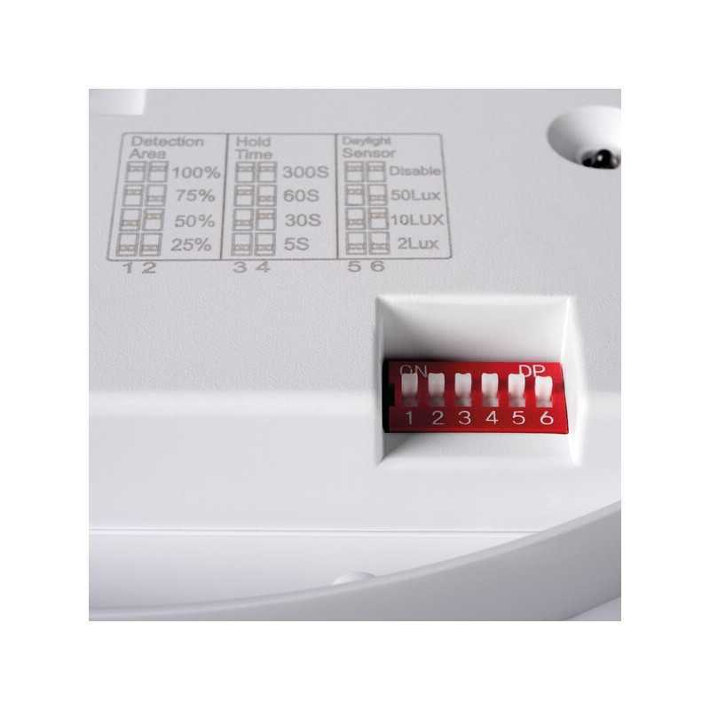 https://design-led.fr/ Plafonnier LED VARSO détecteur Ø327 24W 4000K 64,00&nbsp;€ 64,00&nbsp;€ 26984