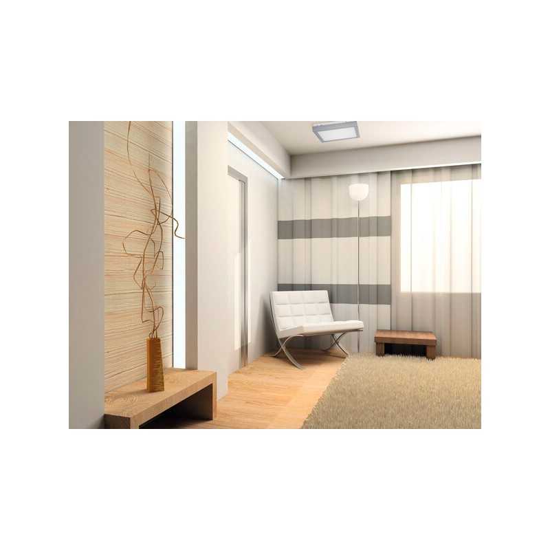 https://design-led.fr/ Plafonnier LED TYBIA détecteur 410 x 410 38W 4000K gris blanc 101,50&nbsp;€ 101,50&nbsp;€ 24641