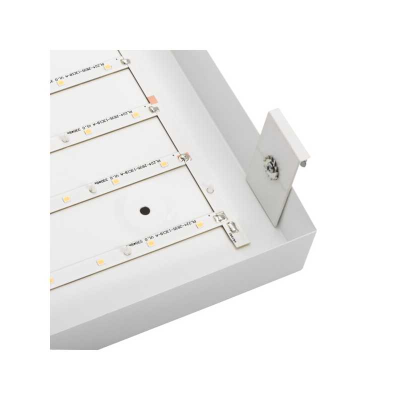 https://design-led.fr/ Plafonnier LED TYBIA 410 x 410 38W 4000K gris blanc 88,40&nbsp;€ 88,40&nbsp;€ 24640