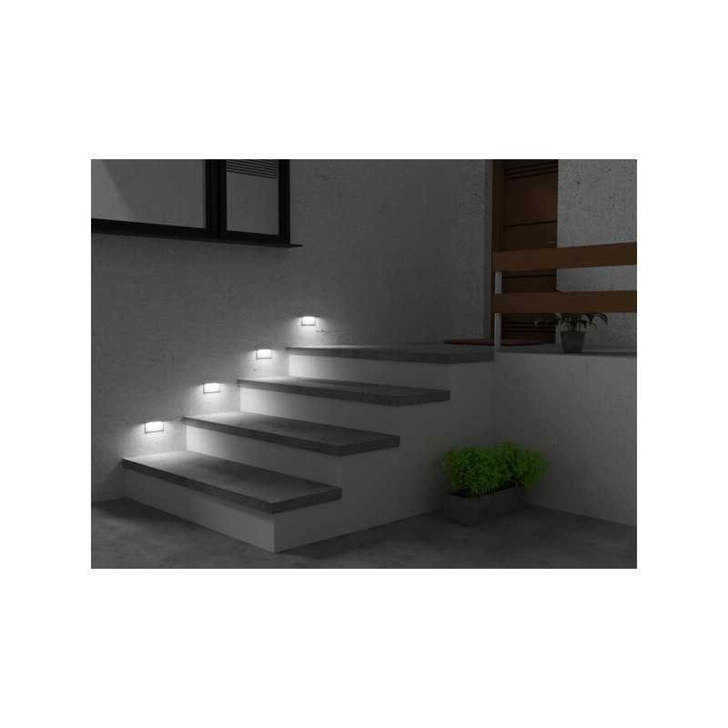 https://design-led.fr/ Luminaire encastrable GLASI 3W blanc 105 x 82 mm 3000K IP44 20,60&nbsp;€ 20,60&nbsp;€ 33690