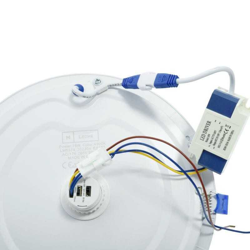 https://design-led.fr/ Dalle LED Ronde Sensor 18W blanc 4500k Ø 218 mm 28,50&nbsp;€ 28,50&nbsp;€ LM5574