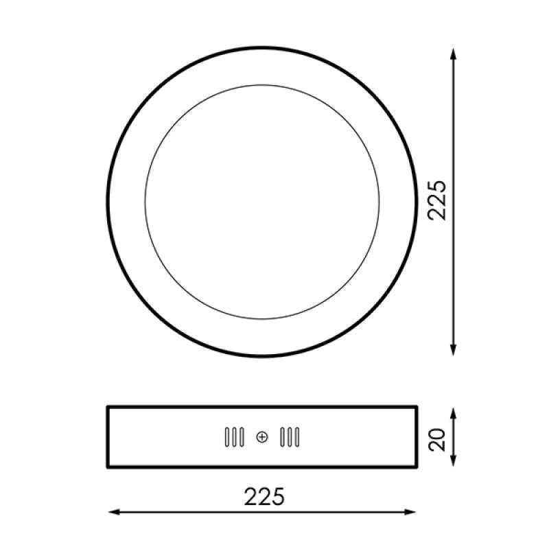 https://design-led.fr/ Plafonnier Led Circulaire Série Slim Nickel 20W Cct 22,40&nbsp;€ 22,40&nbsp;€ LM5543