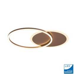 https://design-led.fr/ Plafonnier Led Rings 37w CCT Ocre dimmable par télécommande 110,70&nbsp;€ 110,70&nbsp;€ LM8121