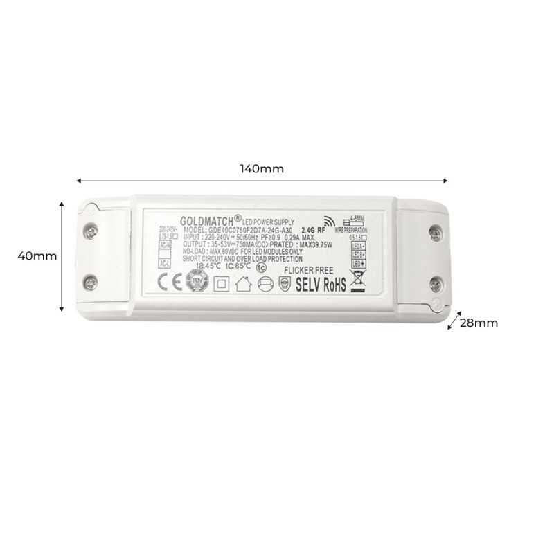 https://design-led.fr/ Panneau Led cct dimmable avec télécommande 595 x 595 40W 84,30&nbsp;€ 84,30&nbsp;€ K52353CCT