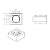https://design-led.fr/ Boîte Universelle en Saillie pour Appareillage 92x92x42 mm 3,50&nbsp;€ 3,50&nbsp;€ C83