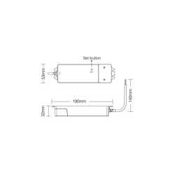 https://design-led.fr/ Pilote LED à intensité variable monochrome WiFi 75 W 53,10&nbsp;€ 53,10&nbsp;€ WL1-P75V24