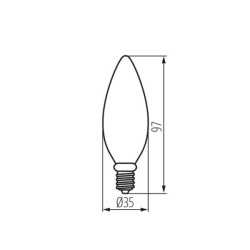 https://design-led.fr/ Ampoule E14 led filament LED XLED C35T 6w 4000K 3,60&nbsp;€ 3,60&nbsp;€ 35273