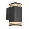 https://design-led.fr/ Elm Double Applique murale Noir 2xGU10 IP44 64,90&nbsp;€ 64,90&nbsp;€ 45331003