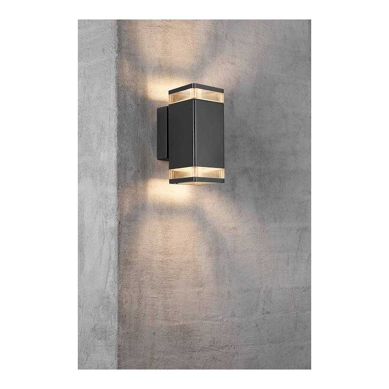 https://design-led.fr/ Elm Double Applique murale Noir 2xGU10 IP44 64,90&nbsp;€ 64,90&nbsp;€ 45331003
