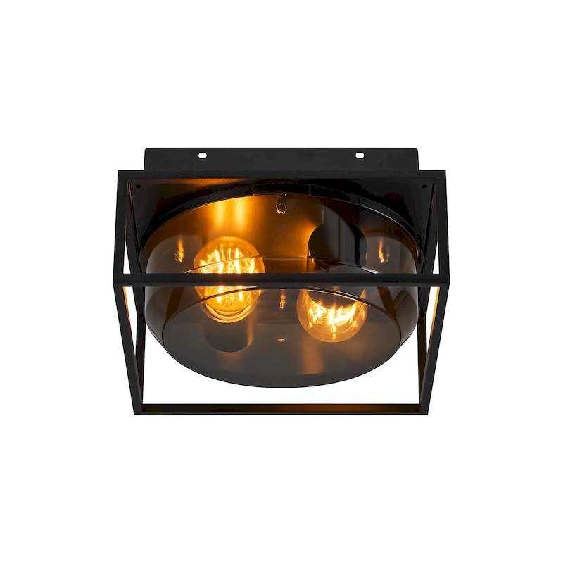 https://design-led.fr/ Griffin Plafonnier Smoked Noir 2xE27 IP44 79,90&nbsp;€ 79,90&nbsp;€ 2218126047