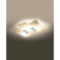 https://design-led.fr/ Plafonnier FABIANO blanc 3XE27 132,00&nbsp;€ 132,00&nbsp;€ SL.0198