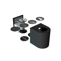 https://design-led.fr/ Canto 2 Applique murale Gris 10.6W 3000K IP44 99,90&nbsp;€ 99,90&nbsp;€ 49701010