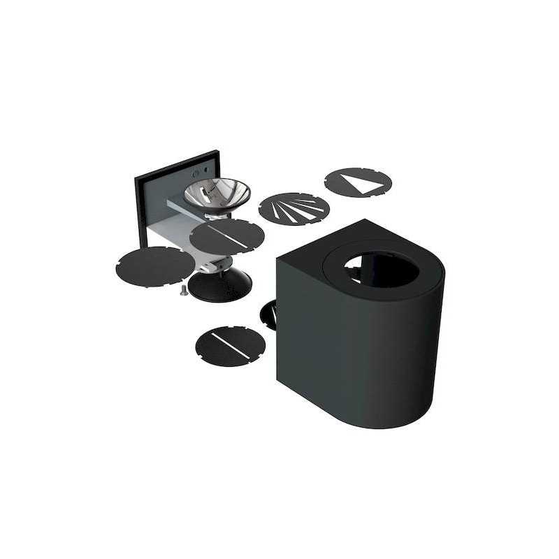https://design-led.fr/ Canto 2 Applique murale Acier galvanisé 10.6W 3000K IP44 99,90&nbsp;€ 99,90&nbsp;€ 49701031