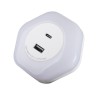https://design-led.fr/ Veilleuse LED BOLA LED 2xUSB 15w 3000K blanc 16,90&nbsp;€ 16,90&nbsp;€ 37397