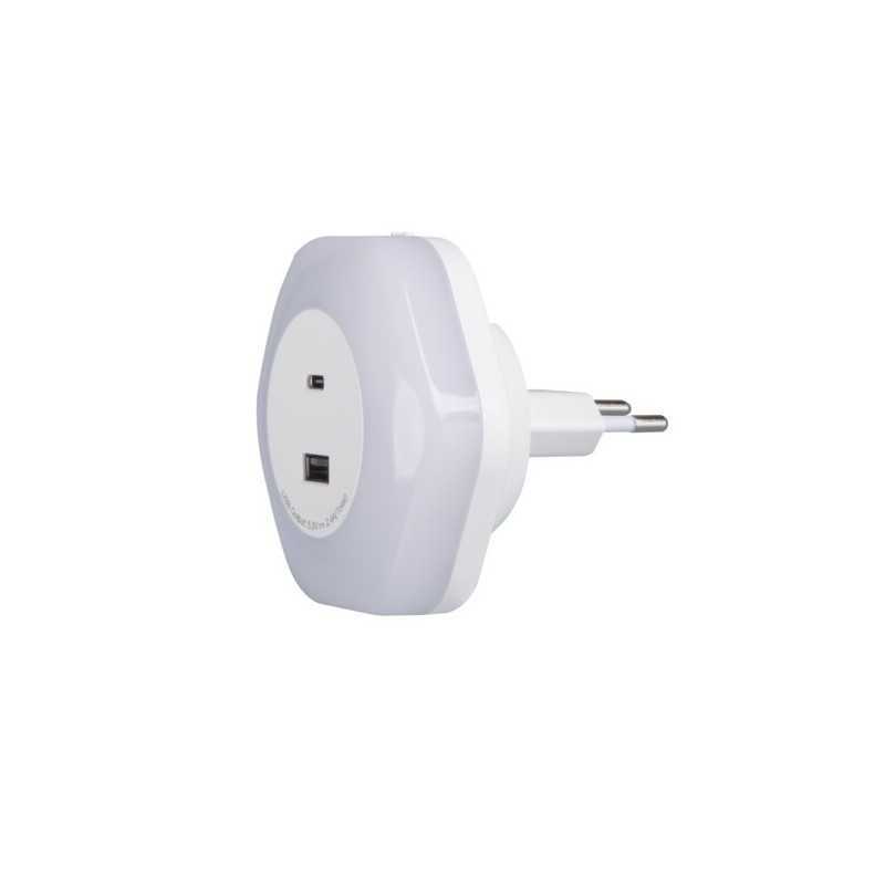 https://design-led.fr/ Veilleuse LED BOLA LED 2xUSB 15w 3000K blanc 16,90&nbsp;€ 16,90&nbsp;€ 37397