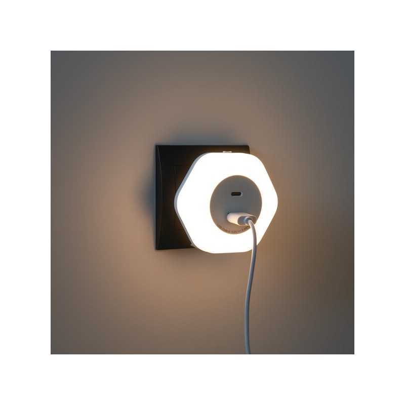 https://design-led.fr/ Veilleuse LED BOLA LED 2xUSB 15w 3000K blanc 16,90&nbsp;€ 16,90&nbsp;€ 37397