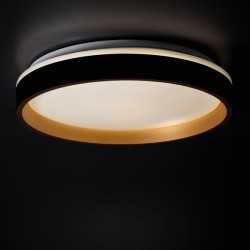https://design-led.fr/ Plafonnier LED SOLN 17.5W Ø 380mm 3000K noir/or 40,50&nbsp;€ 40,50&nbsp;€ 37324