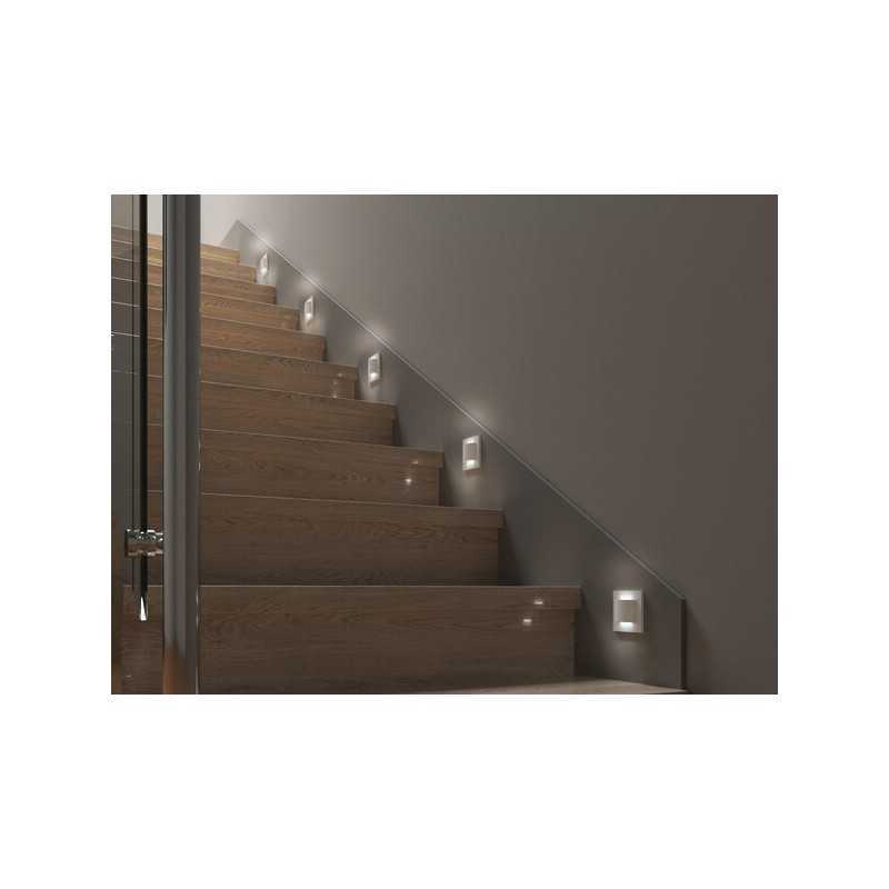 https://design-led.fr/ Luminaire LED pour marches escalier ERINUS-LED LL blanc 1.5W 12V 4000K 9,30&nbsp;€ 9,30&nbsp;€ 33325