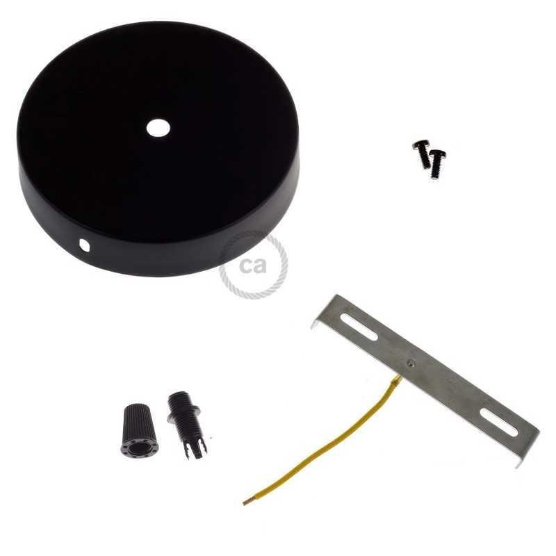 https://design-led.fr/ Kit rosace métallique cylindrique à 1 trous Ø 120 noir 6,80&nbsp;€ 6,80&nbsp;€ KRM57FCVN