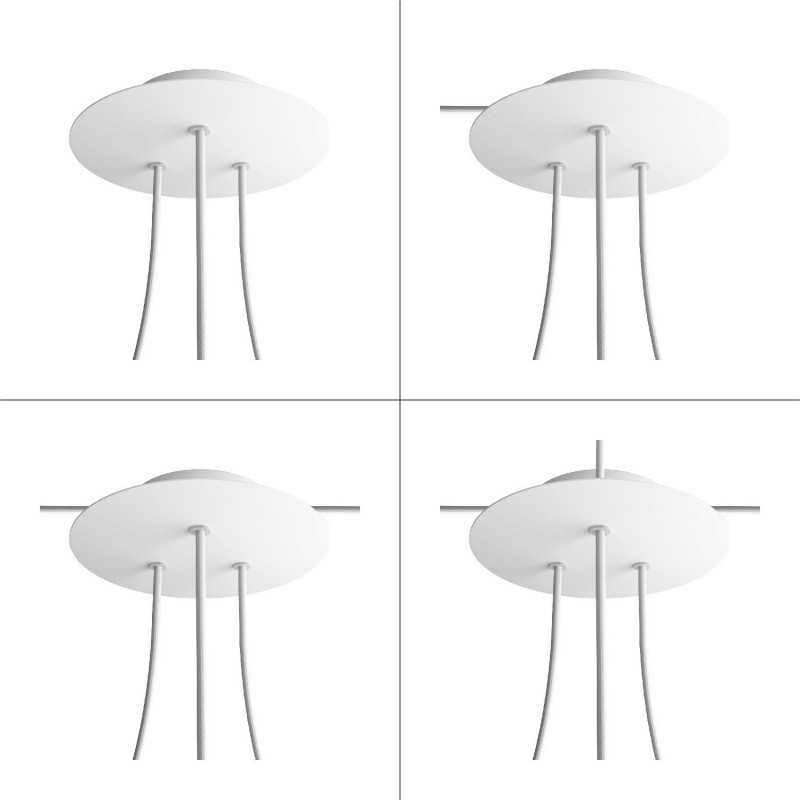 https://design-led.fr/ Kit rosace Rose-One rond de 200 mm de diamètre, avec 3 trous et 4 trous latéraux blanc mat 30,90&nbsp;€ 3...
