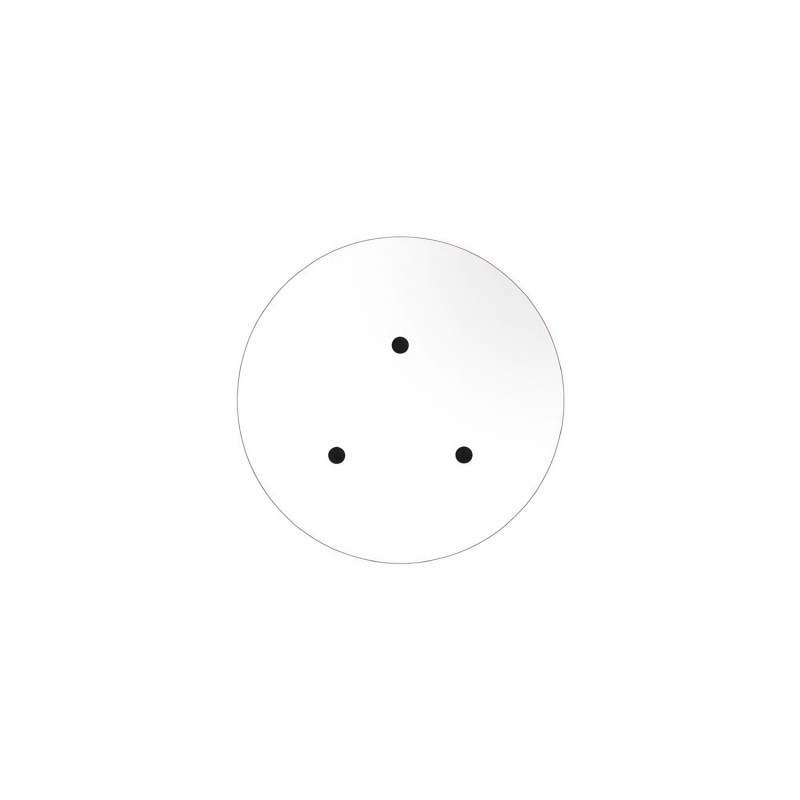 https://design-led.fr/ Kit rosace Rose-One rond de 200 mm de diamètre, avec 3 trous et 4 trous latéraux blanc mat 30,90&nbsp;€ 3...