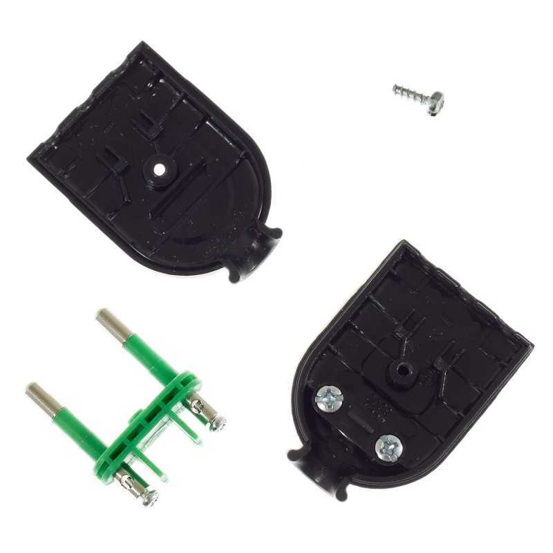 https://design-led.fr/ Fiche Noire 2 Pôles 10A 2,00&nbsp;€ 2,00&nbsp;€ 82501-E