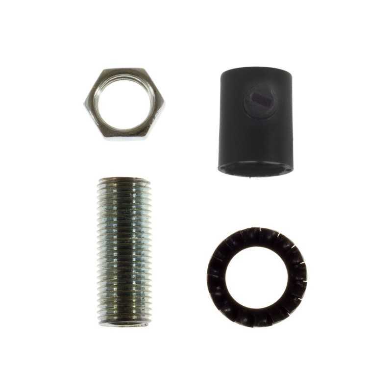 https://design-led.fr/ Serre-câble cylindrique en plastique noir avec tige - écrou et rondelle 0,80&nbsp;€ 0,80&nbsp;€ SERP1NE
