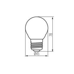 https://design-led.fr/ Ampoule LED XLED G44 E27 Filament 6W 4000k 3,70&nbsp;€ 3,70&nbsp;€ 35275