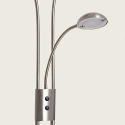 https://design-led.fr/ Lampadaire avec Lecture Métal Ethan argenté 121,30&nbsp;€ 121,30&nbsp;€ C213893