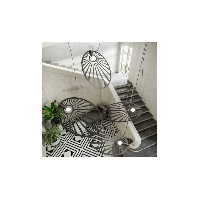 https://design-led.fr/ Lampe pendante LEHDET noir 1xE27 597,00&nbsp;€ 597,00&nbsp;€ TH.001CZ