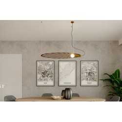 https://design-led.fr/ Lampe pendante LEHDET dorée 1xE27 597,00&nbsp;€ 597,00&nbsp;€ TH.001ZL