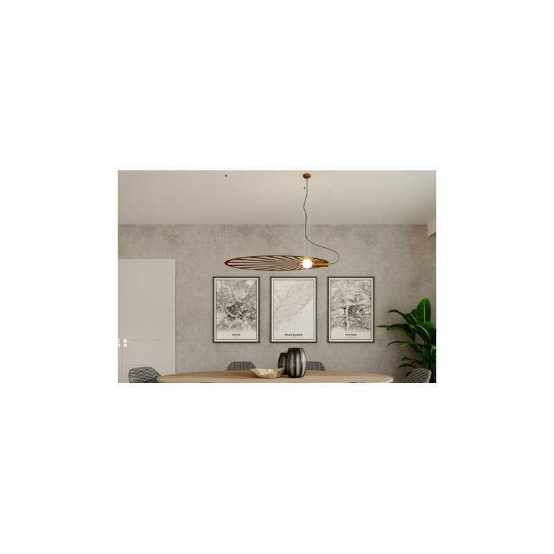 https://design-led.fr/ Lampe pendante LEHDET dorée 1xE27 597,00&nbsp;€ 597,00&nbsp;€ TH.001ZL