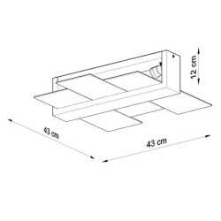 https://design-led.fr/ Plafonnier FENIKS 2 wengé 2XE27 76,80&nbsp;€ 76,80&nbsp;€ SL.0074
