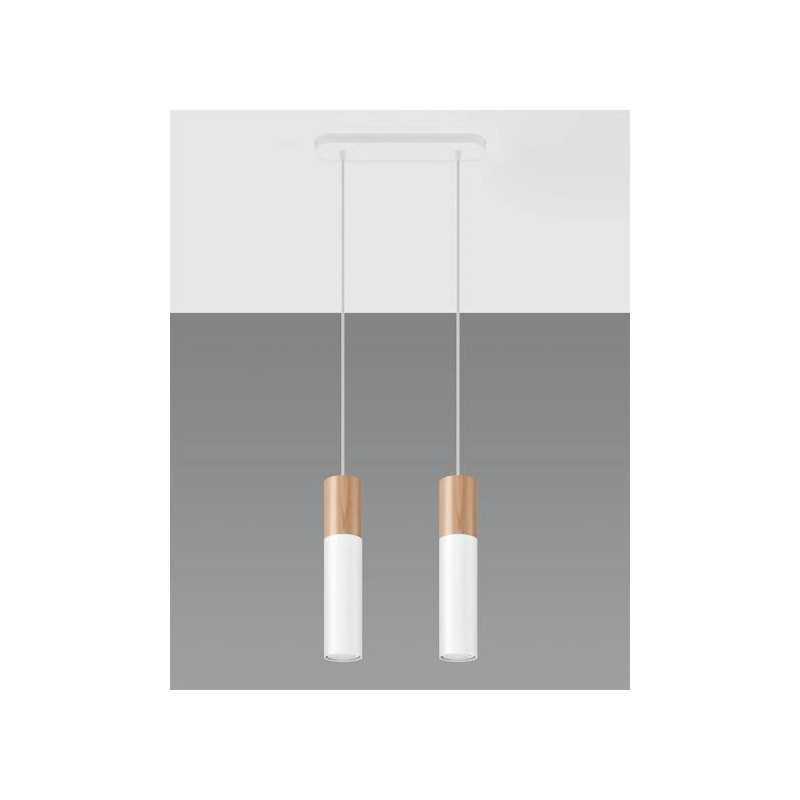 https://design-led.fr/ Lampe pendante PABLO 2 blanc 2xGU10 88,80&nbsp;€ 88,80&nbsp;€ SL.0629