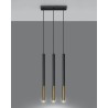 https://design-led.fr/ Lampe suspendue MOZAICA 3L noir/doré 3xG9 97,70&nbsp;€ 97,70&nbsp;€ SL.0892