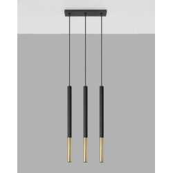 https://design-led.fr/ Lampe suspendue MOZAICA 3L noir/doré 3xG9 97,70&nbsp;€ 97,70&nbsp;€ SL.0892