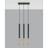https://design-led.fr/ Lampe suspendue MOZAICA 3L noir/doré 3xG9 97,70&nbsp;€ 97,70&nbsp;€ SL.0892