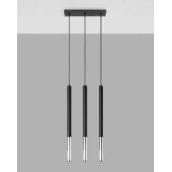 https://design-led.fr/ Lampe suspendue MOZAICA 3L noir/chrome 3xG9 97,70&nbsp;€ 97,70&nbsp;€ SL.0886