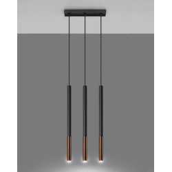 https://design-led.fr/ Lampe suspendue MOZAICA 3L noir/cuivre 3xG9 97,70&nbsp;€ 97,70&nbsp;€ SL.0889