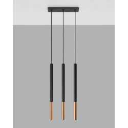 https://design-led.fr/ Lampe suspendue MOZAICA 3L noir/cuivre 3xG9 97,70&nbsp;€ 97,70&nbsp;€ SL.0889