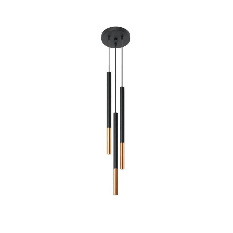 https://design-led.fr/ Lampe suspendue MOZAICA 3P noir/cuivre 3xG9 97,70&nbsp;€ 97,70&nbsp;€ SL.0890