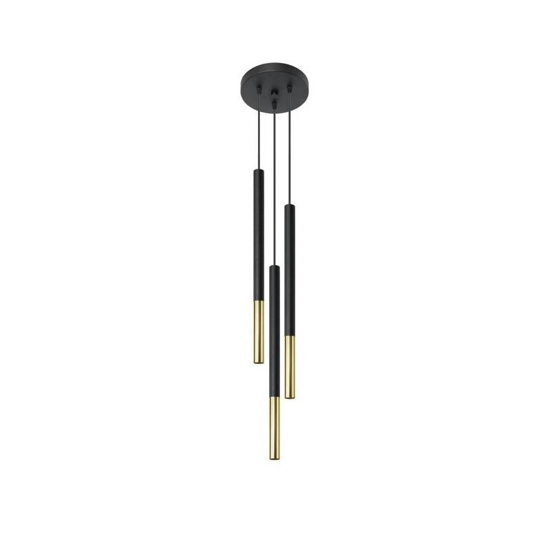 https://design-led.fr/ Lampe suspendue MOZAICA 3P noir/doré 3xG9 97,70&nbsp;€ 97,70&nbsp;€ SL.0893