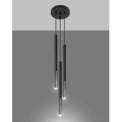 https://design-led.fr/ Lampe suspendue MOZAICA 3P noir/chrome 3xG9 97,70&nbsp;€ 97,70&nbsp;€ SL.0887