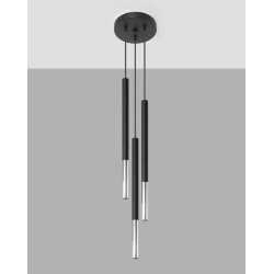 https://design-led.fr/ Lampe suspendue MOZAICA 3P noir/chrome 3xG9 97,70&nbsp;€ 97,70&nbsp;€ SL.0887