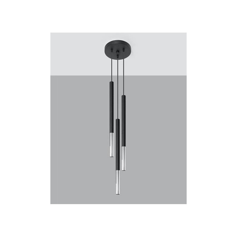 https://design-led.fr/ Lampe suspendue MOZAICA 3P noir/chrome 3xG9 97,70&nbsp;€ 97,70&nbsp;€ SL.0887